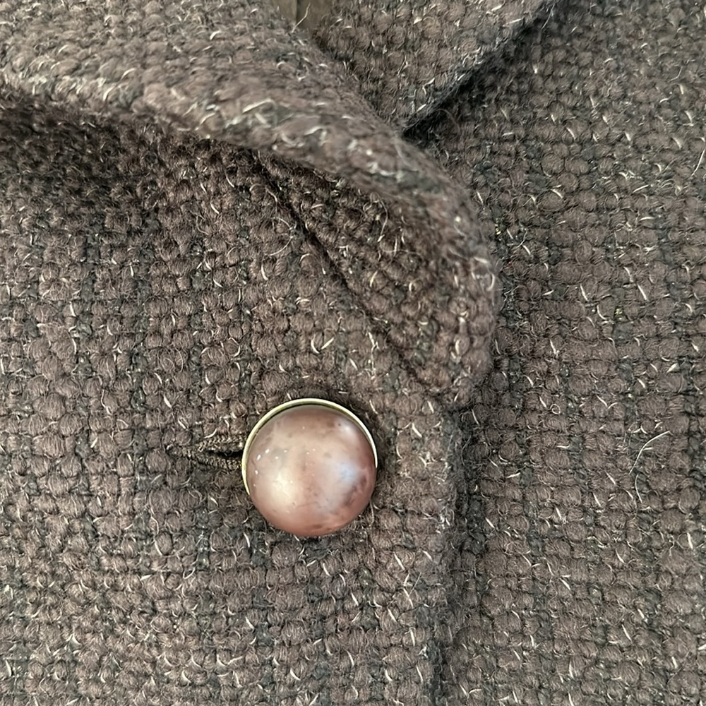 2b Rych Tweed Blazer With One Button Closure - image 4